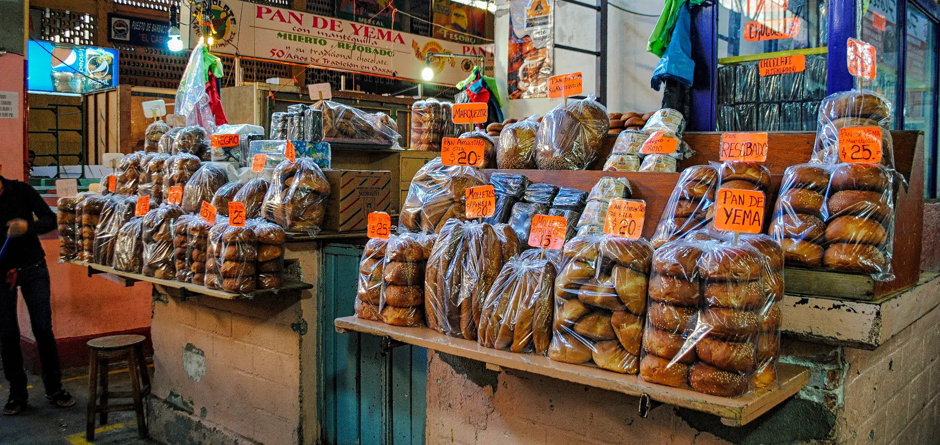 Mercado 20 de Noviembre Oaxaca de Juárez, Hotel San Felipe Oaxaca